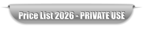 Price List 2026 - PRIVATE USE
